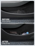 2026 Tesla Model Y Juniper & Model Y L Door Side Storage Box Door Pocket Liner Side Organizer Tray Waterproof TPE Front & Rear Model Y Juniper (Standard/Premium/Performance 2025/2026)