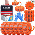 12-Pack Emergency Flares for Vehicles | Emergency Roadside Lights | Complete LED Road Flares Kit | Emergency Lights for Vehicles | Perfect for Gifting or Everyday Roadside Safety