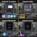 9.7 inch IPS Touchscreen Car Stereo, Android Auto Navigation, GPS Radio, Media Player for Ford Fiesta 2009-2020 (4+64G)
