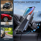 Phone Mount for Car Holders Cell Phon Holder Hands Free Phone Stand for Car Vent Automobile Mount Fit iPhone Android Smartphoe Universal Camera Mount Stabilizers