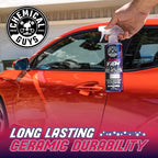 HydroView Ceramic Glass Cleaner & Coating - Cleans & Adds Hydrophobic Protection, Car Window Cleaner for Glass, and Mirrors, Trucks, SUVs, and Home Use - 16 fl oz