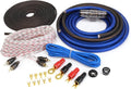 KCA Complete Oversized 4 Gauge 2 Channel Subwoofer Amp Installation Wiring Kit
