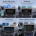 4Core 2G+64G Android 15 Car Stereo for Honda Accord 2003-2007, 5G-WiFi Car Radio Wireless Carplay Android Auto 10.1'' Touchscreen GPS Mirror Link Bluetooth FM/RDS SWC Backup Camera Microphone