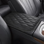 Car Center Console Cover, Upgraded Leather Car Armrest Cushion, Universal Waterproof Cushion Pad, Non-Slip Car Interior Accessories, Fits Most Sedans SUVs Trucks (Black)