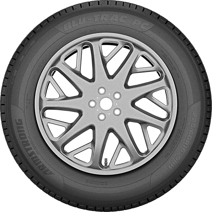 Armstrong Blu-Trac PC All-Season Passenger Car Touring Radial Tire-165/50R15 165/50/15 165/50-15 76T Load Range XL 4-Ply BSW Black Side Wall UTQG 700AA