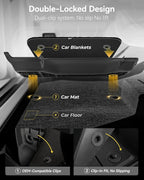 3W Floor Mats & Carpets (1st and 2nd Rows) Fit for Ford Bronco Sport 2021-2025 All Weather TPE Car Accessories Custom Fit Full Set Ford Bronco Sport Car Mats (Not for Bronco & Rubberized Floor)