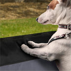 K&H Pet Products Car Door Protector for Dogs, 2 Pack Waterproof Interior Pet Car Door Protector from Dog Scratching, Stay Put Cover Design, Fits Most Vehicles, Washable - 27 x 19in Gray