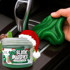 Car Cleaning Gel Putty - Pine Scented Interior Detailing Tool for Cup Holders, Air Vents & Keyboard - Reusable Auto Detailing Accessories - Dust Remover Goop