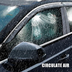 Tape-On Side Window Visor Deflectors Rain Guards Designed for Nissan Rogue 2021 2022 2023 S SV SL Platinum