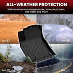 Floor Mats & Cargo Mat for Hyundai Elantra Manual 2021-2026(Only Fit Gas) / Elantra N Manual 2022-2026,All Weather TPE Custom Fit Floor Liners Car Mats & Trunk Mats Accessories, Black