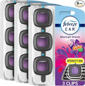 Car Air Freshener Vent Clip Gain Moonlight Breeze Scent,.06 fl oz. 3 Ct Pack of 3