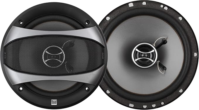 D65SP 2-Way 6.5 inch Car Audio Speakers Pair with 200 Watt Peak Power | 100 Watts per Speaker | 1 inch Mylar Balanced Dome Tweeter