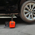 Electric Car Jack Kit 5Ton 12V Hydraulic Car Jack Lift (Lifting Range: 6.1~17.7 inch) with Electric Impact Wrench for SUV MPV Sedan Truck Change Tires Garage Repair