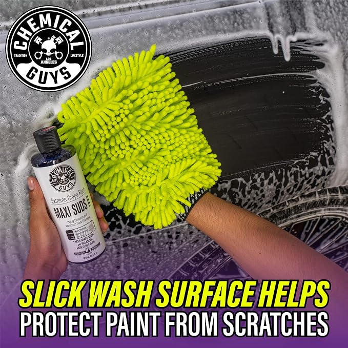 CWS/1010/64 Maxi-Suds II Foaming Car Wash Soap (Works with Foam Cannons, Foam Guns or Bucket Washes) Safe for Cars, Trucks, Motorcycles, RVs & More, 64 fl. Oz (Half Gallon), Grape Scent
