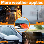 Car Heater, 12V 150W 2026 Upgrade 2-in-1 Portable Defroster & Defogger, Fast Heating & Cooling Fan for Windshield, Plugs into Cigarette Lighter for Car, Truck, RV