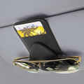 Visor Sunglasses & Card Clip — Compact Car Sun Visor Holder