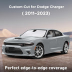 Windshield Sunshade Compatible for Dodge Charger 2011-2021 2022 2023, Sun Visor for Front Windshield & Window Sun Shade Cover, UV Heat Blocker & Protector, Car Accessories