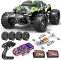 1:18 All Terrain RC Car for Adults & Boys (HS18-05), 4WD Off-Road RC Truck High Speed Fast 40+ KPH, 4X4 Waterproof Remote Control Car with 2 Rechargeable Batteries