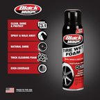 120269 Tire Wet Foam - Specially Formulated Thick Tire Spray Foam Clings to Tires to Dissolve & Clean Dirt while Shining & Protecting, 18 Fl. Oz. (Pack of 2)
