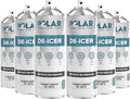 Polar De-Icer Spray for Car Windshield - 6 x 17 oz | Fast-Acting & Stops Re-Freezing | Instantly Melts Ice and Frost at −4°F | Spray Deicer for Car Windscreens, Mirrors, Headlights, Locks & Gates