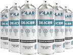 Polar De-Icer Spray for Car Windshield - 6 x 17 oz | Fast-Acting & Stops Re-Freezing | Instantly Melts Ice and Frost at −4°F | Spray Deicer for Car Windscreens, Mirrors, Headlights, Locks & Gates