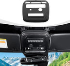 for Bronco Front Reading Light Panel Trim Cover Compatible with 2021-2025 Ford Bronco Carbon Fiber Interior Accessories 2-Door 4-Door (with AUX Switches)