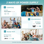 12 Volt Refrigerator, 23QT(22L) Compressor Electric Cooler APP Control, Car Fridge -4℉~68℉, Portable Refrigerator 12/24V DC 100-240V AC, Portable Freezer for Camping, Boat, Travel