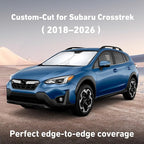 Windshield Sunshade Compatible for Subaru Crosstrek 2018-2023 2024 2025 2026, Sun Visor for Front Windshield & Window Sun Shade Cover, UV Heat Blocker & Protector, Car Accessories