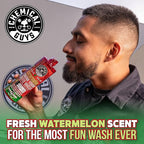 CWS20864 Watermelon Snow Foam Car Wash Soap (Works with Foam Cannons or Bucket Washes) For Cars, Trucks, Motorcycles, RVs & More, 64 fl oz (Half Gallon) Watermelon Scent