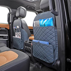 Seat Back Protector,Shields Seat Backs From Kicks and Adds Storage | Keeps seat backs looking new for a long time. Easy to install and clean. 2-piece set
