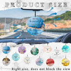 96 Pcs 2026 Employee Appreciation Gifts Bulk Scented Car Air Freshener May You Be Proud of The Work Hanging Ornaments for Coworker Teacher Team Nurse Car Home Decor