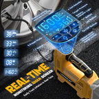 160PSI Cordless Tire Inflator Air Compressor Compatible With Dewalt 20V Battery, Portable Handheld Air Pump with Digital Pressure Gauge for Cars Motorcycles Bikes Sport Balls (Tool Only)