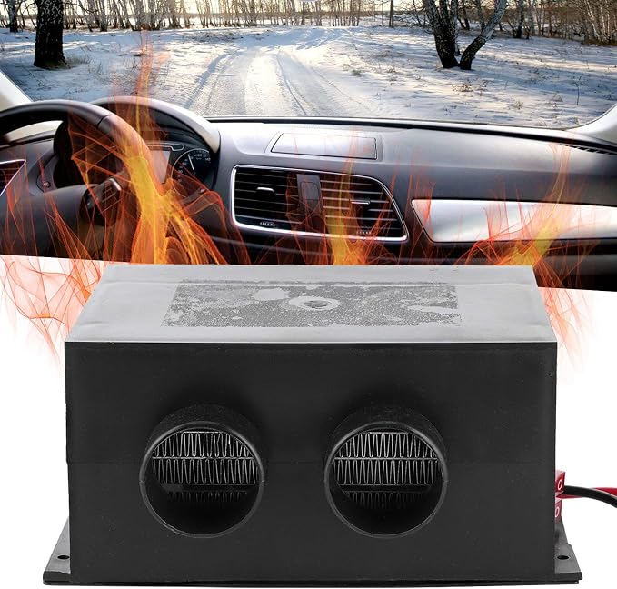 12V 600W Car Heater Portable Winter Fast Heating Universal Silent Defroster Multi functional