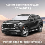 Windshield Sunshade Compatible for Infiniti QX60 2014-2019 2020 2021, Sun Visor for Front Windshield & Window Sun Shade Cover, UV Heat Blocker & Protector, Car Accessories
