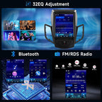 [4G+64G] Car Radio for Ford Fiesta 2009-2016 with Wireless Carplay Android Auto Radio, Android 9.7 inch Touch Screen with GPS, Mirror Link, Bluetooth, WiFi, DSP, FM/RDS Radio