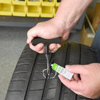 Rugged Tire Plug Kit 20504 Quick & Easy Repair for Flat Tire Puncture, Ideal for ATVs, wheelbarrows, Lawn mowers and Other tubeless Off-Road Tires, 28-piece kit
