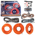 4 Gauge 5-Channel Amplifier Wiring Kit, 2000W CCA Amp Install Kit – EA-PRMK4-5CH
