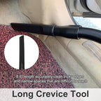 Shop Vac Vacuum Attachments with Extension Hose Dusting Brush Crevice Tool Nozzle Multi-Tools for 1-1/4" 1-3/8" 2-1/2" Shopvac Wet Dry Vacuum Cleaner (Car Detailing Kit Interior A)