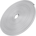 33Ft(10M) Long Car Door Edge Guards, U Shape Edge Trim Rubber Seal Protector Car Door Protection Anti-Collision Rubber Clips Easy to Cut No Need Adhesive Fit for Most Vehicles| Grey
