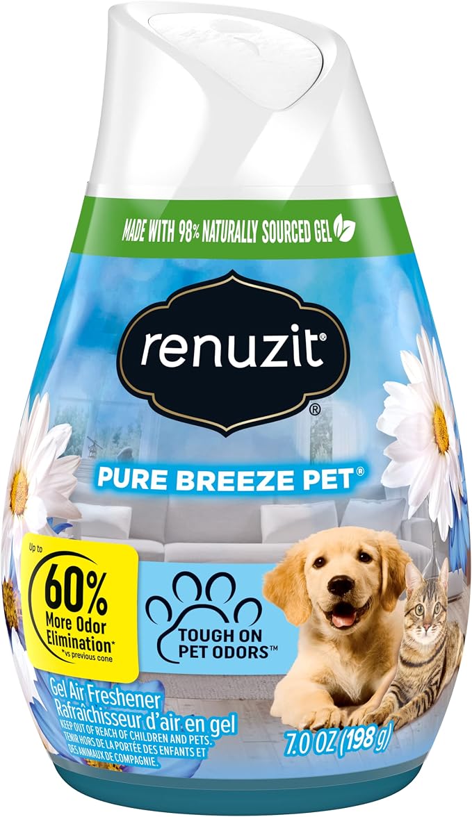 Gel Air Freshener, Pure Breeze, 7 Ounce (3 Count)
