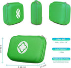 276 Car First Aid Kit for Business, Portable First Aid Kits Travel Szie Emergency Essentials Supplies for Outdoor Activities Skating Boating, Green