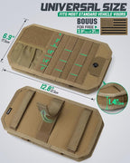Tactical Car Sun Visor Organizer, Fit Cars Trucks SUV Jeeps Patrols | Tactical Car Sun Visor Organizer, Fit Cars Trucks Suv Jeeps Patrols