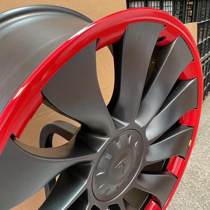 Wheel Rim Protector for Tesla Model Y Performance 21 Inch Überturbine Wheels All-in-one Car Tire Trim Rings Rim Case Hubcaps Wheel Cover 2020-2024 Model Y Accessories
