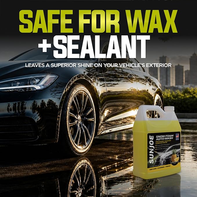SPX-FCS1G Snow-Foam Pressure Washer Car-Wash Soap, 1 Gallon, Pineapple Scent