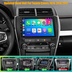 8 Core 6GB+128GB Car Radio for Toyota Camry 2015 2016 2017,10.2 Inch QLED Touch Screen Car Stereo with Carplay&Android Auto,WiFi,GPS Navigation,Bluetooth5.0,FM&AM Radio
