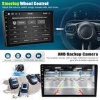 [6+128G] 8-Core Android 15 Car Stereo for Hyundai 2016-2018 with Wireless Carplay&Android Auto,9 Inch Car Radio with Mirror Link Bluetooth FM/RDS WiFi GPS SWC Dual USB+AHD Backup Camera