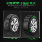 Green Color Tire Paint Pen - Waterproof Permanent Paint Pens for Car Wheels Lettering | Car Wash Safe and Durable | Made in Japan