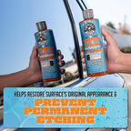 Heavy Duty Water Spot Remover Gel for Paint, Glass, and Metal - Mineral and Water Spot Remover for Cars, Trucks, Motorcycles, RVs & More - 16 oz (2 pack)