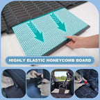 Back Seat Extender for Dogs Truck, Large Hard Bottom Car Seat Cover for Dogs, Waterproof Dog Hammock for Full Size Truck for Ford F-Series/RAM 1500/Silverado/Sierra