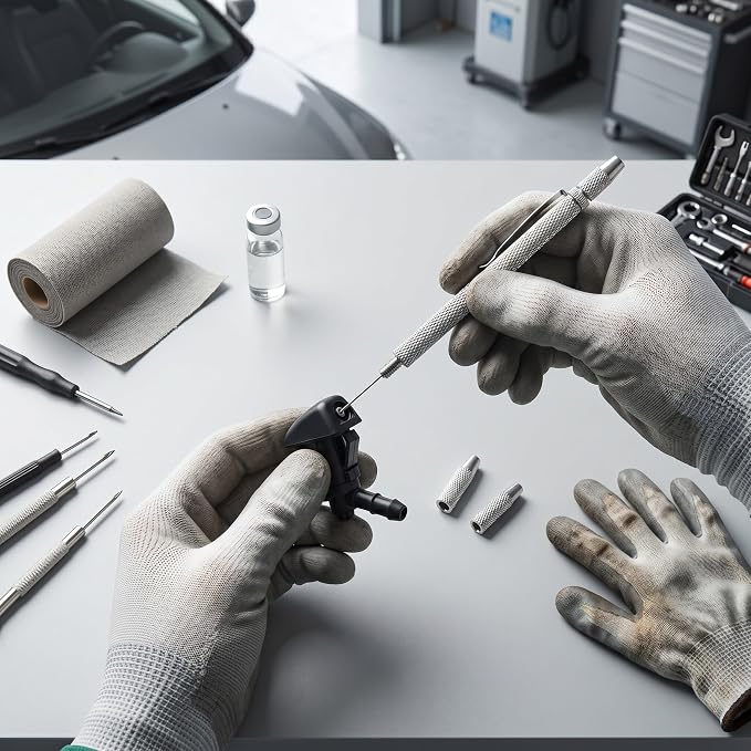 Windscreen Washer Nozzle Adjustment Tool, Washer Jet Cleaning Tool, Car Windscreen Jet Nozzle Washer Cleaner